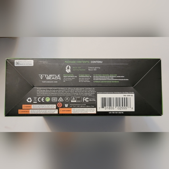 Turtle Beach Recon 70 Gaming Headset for Xbox One, PlayStation, Nintendo Sw, PC - Picture 14 of 16